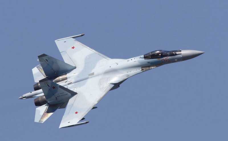 Воздушные силы уничтожили российский истребитель Су-35