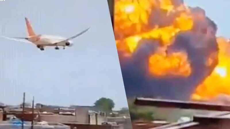 Самолет Boeing 787-8 Dreamliner потерпел первую в истории аварию в Индии