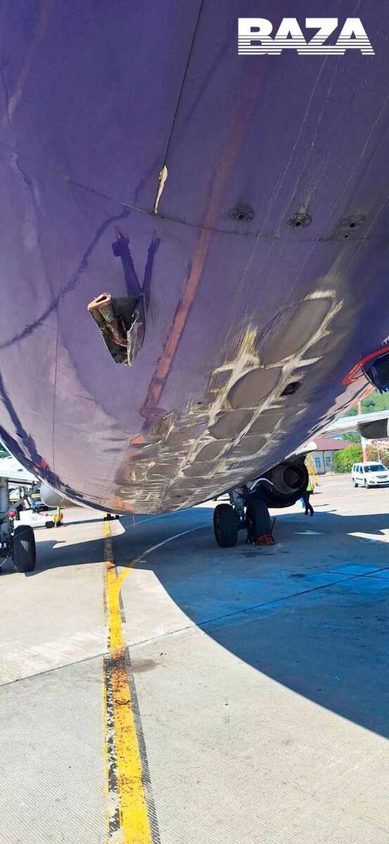 «Боинг 737» «Смартавиа» при посадке в Сочи повредил хвост