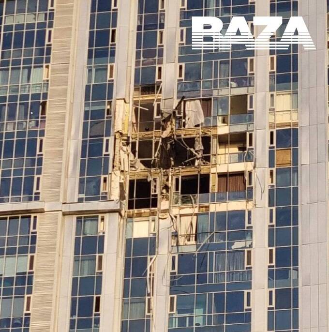 БПЛА нанес удар по самому высокому зданию Саратова qeriddhihiqukmp