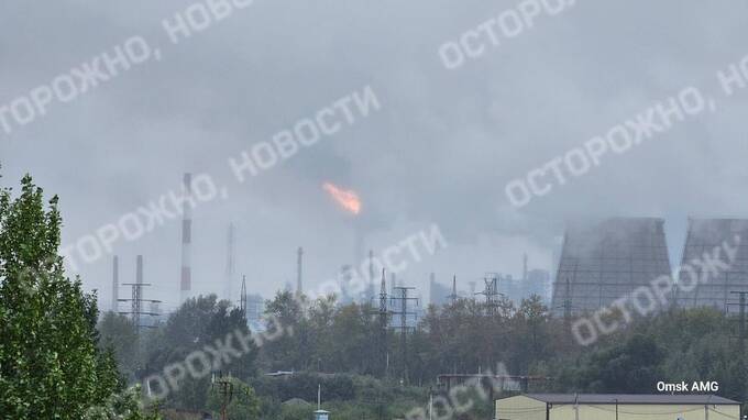 В Омске произошел взрыв на нефтезаводе «Газпромнефть-ОНПЗ» hzidrziqukiqedkmp