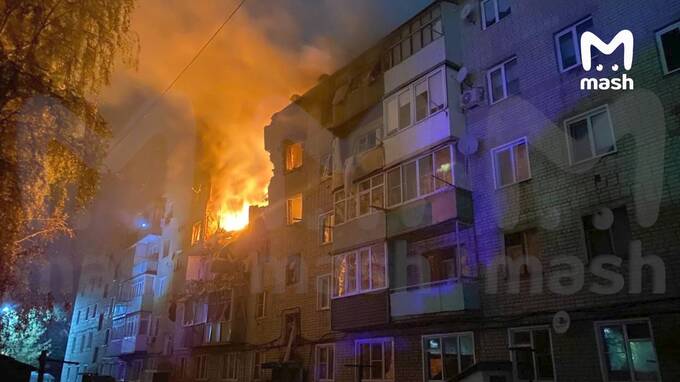 В Тамбовской области бытовой газ взорвался на четвертом этаже