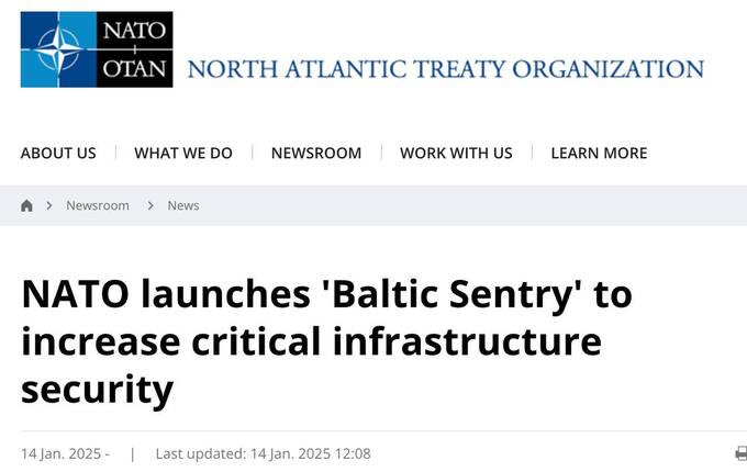 Операция Baltic Sentry: НАТО развертывает фрегаты и беспилотники в Балтийском море qkhiqeridquidzxkmp
