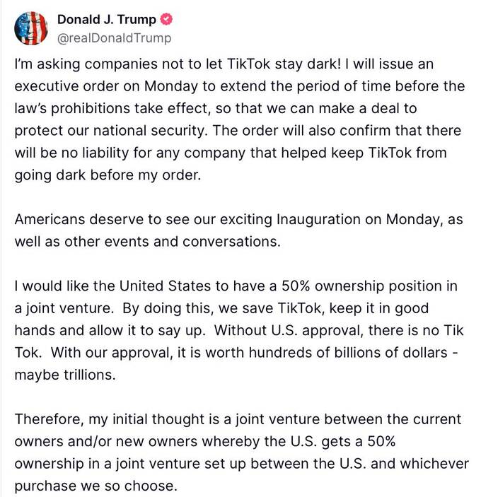 Трамп предложил план по защите национальной безопасности через TikTok qhkihiqxeikzkmp