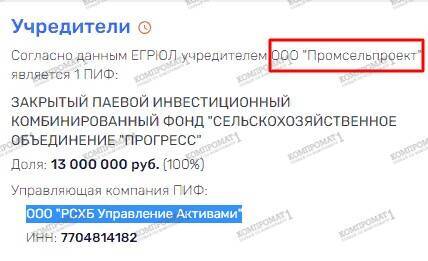 "Soyuz Marins Group" launders money for the government and criminal organizations